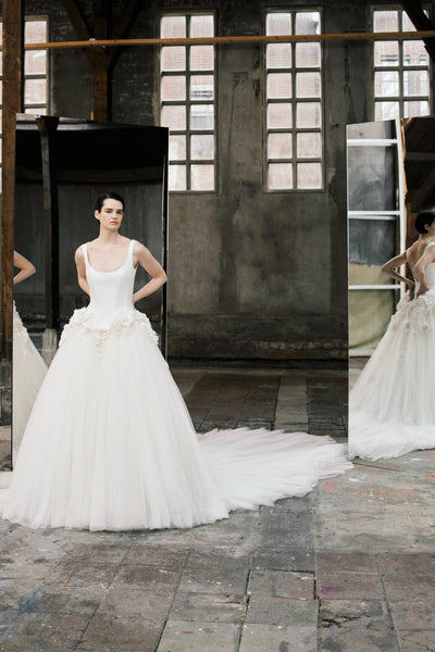 VRM543 - FLORAL DEVOTION BALLGOWN DRESS – Viktor&Rolf