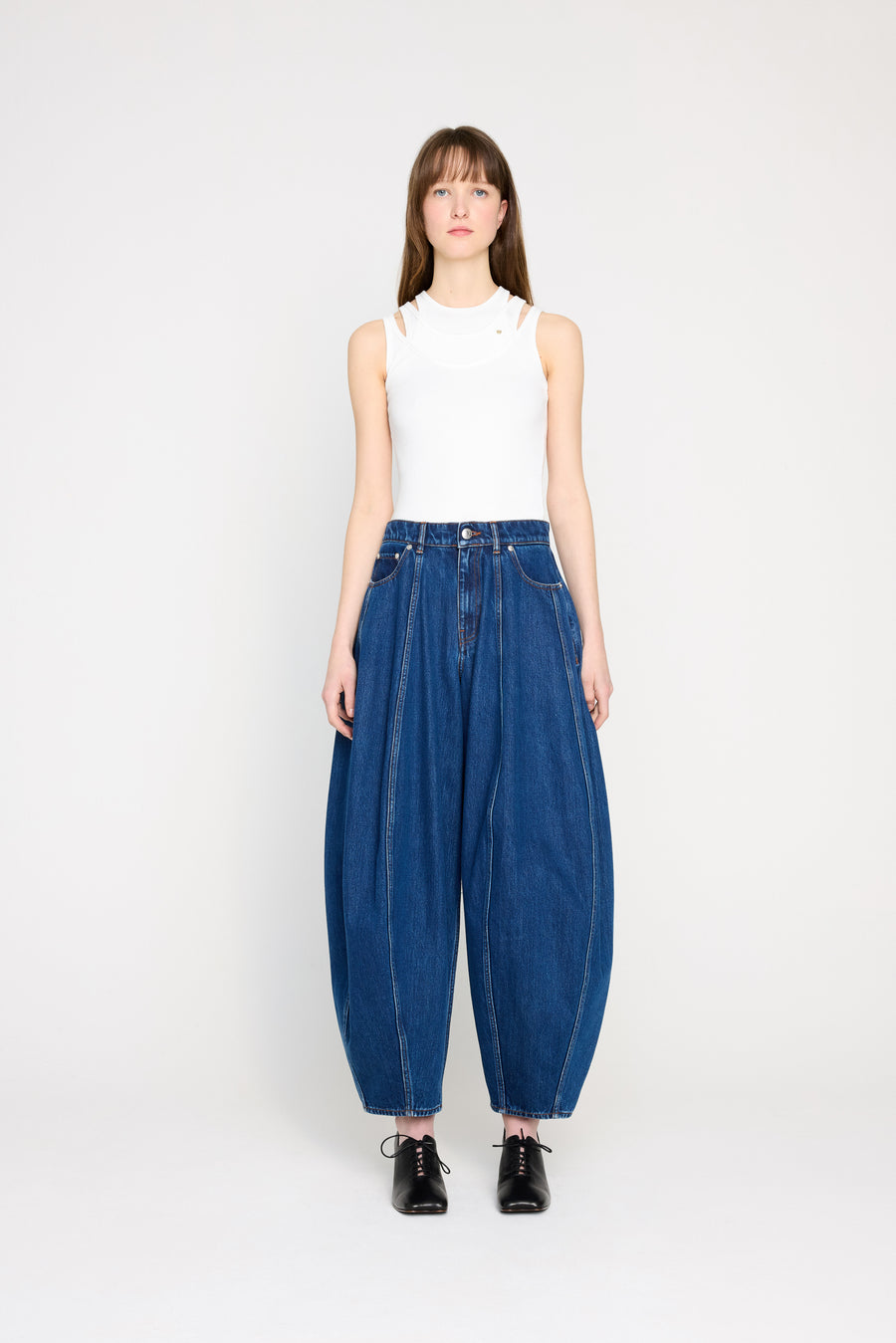 VOLUME BALLOON DENIM