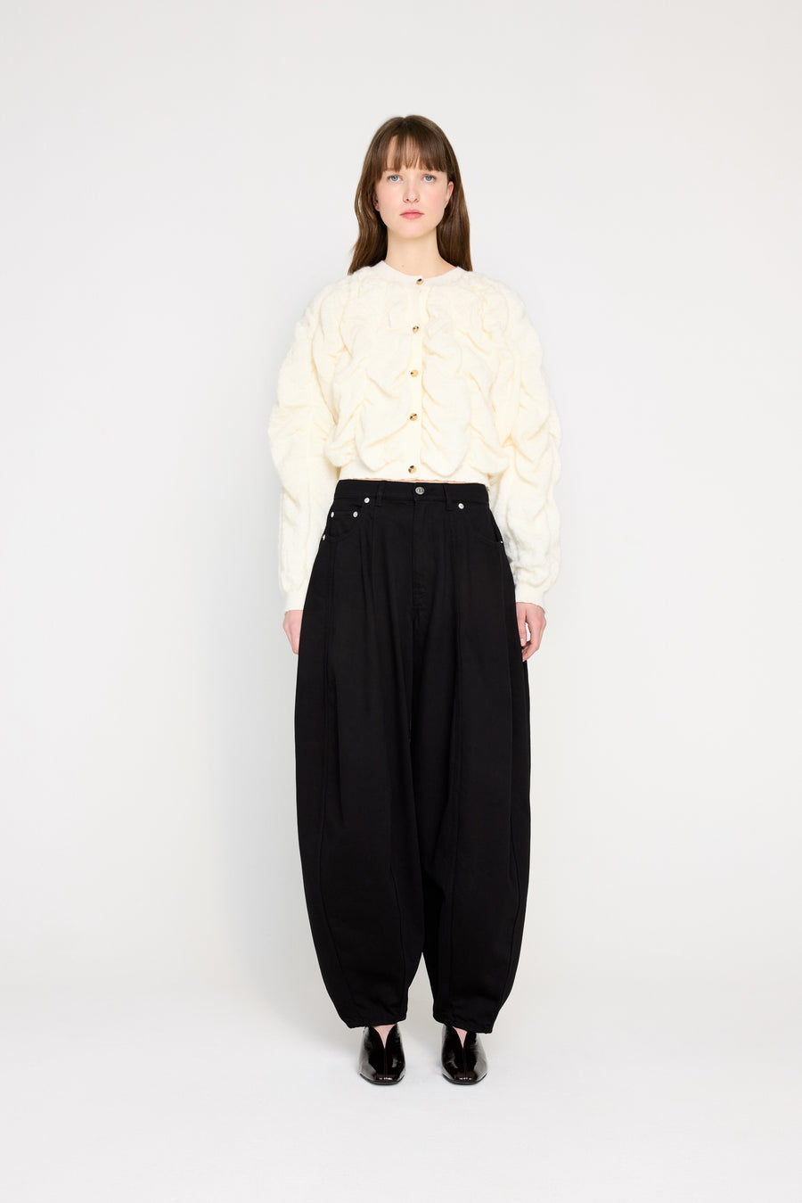 VOLUME BALLOON DENIM