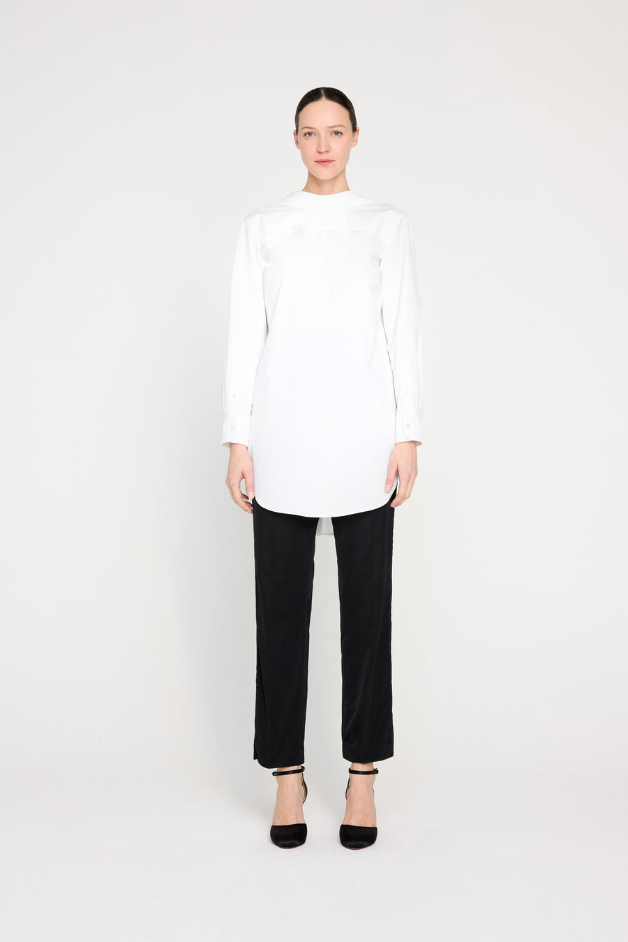 BACKWARDS SHIRT TUNIC