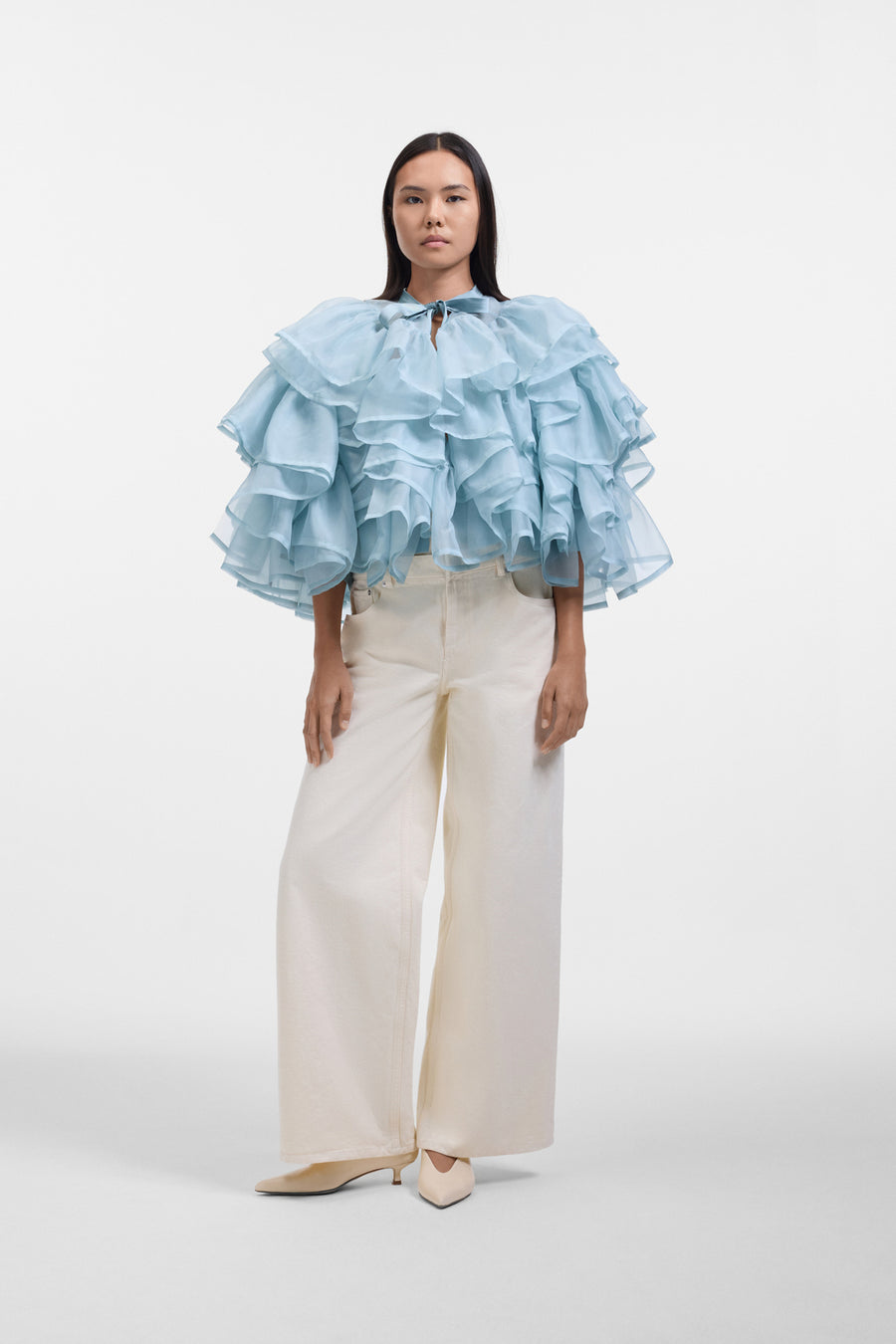 VOLANT ORGANZA JACKET