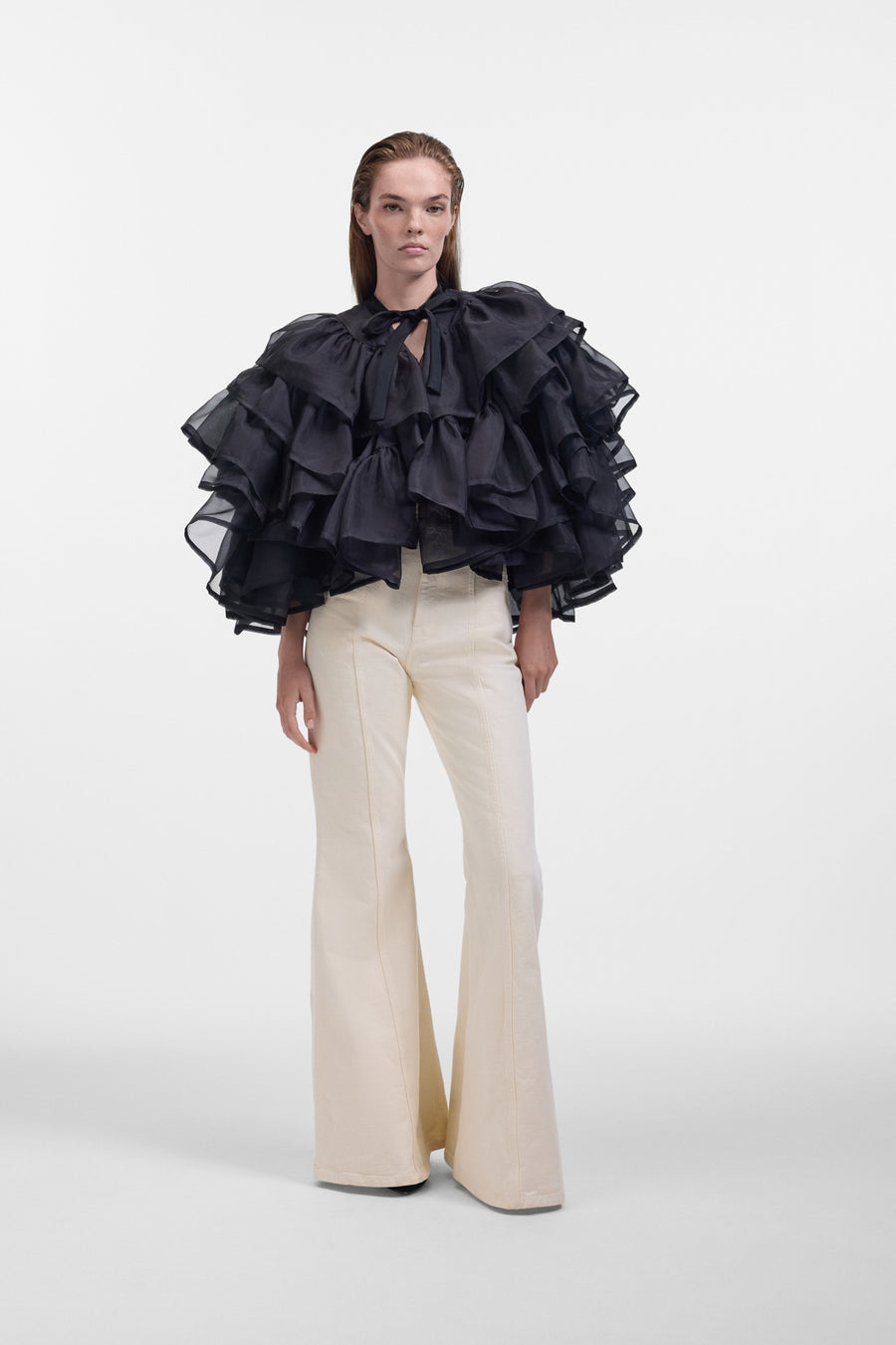 VOLANT ORGANZA JACKET