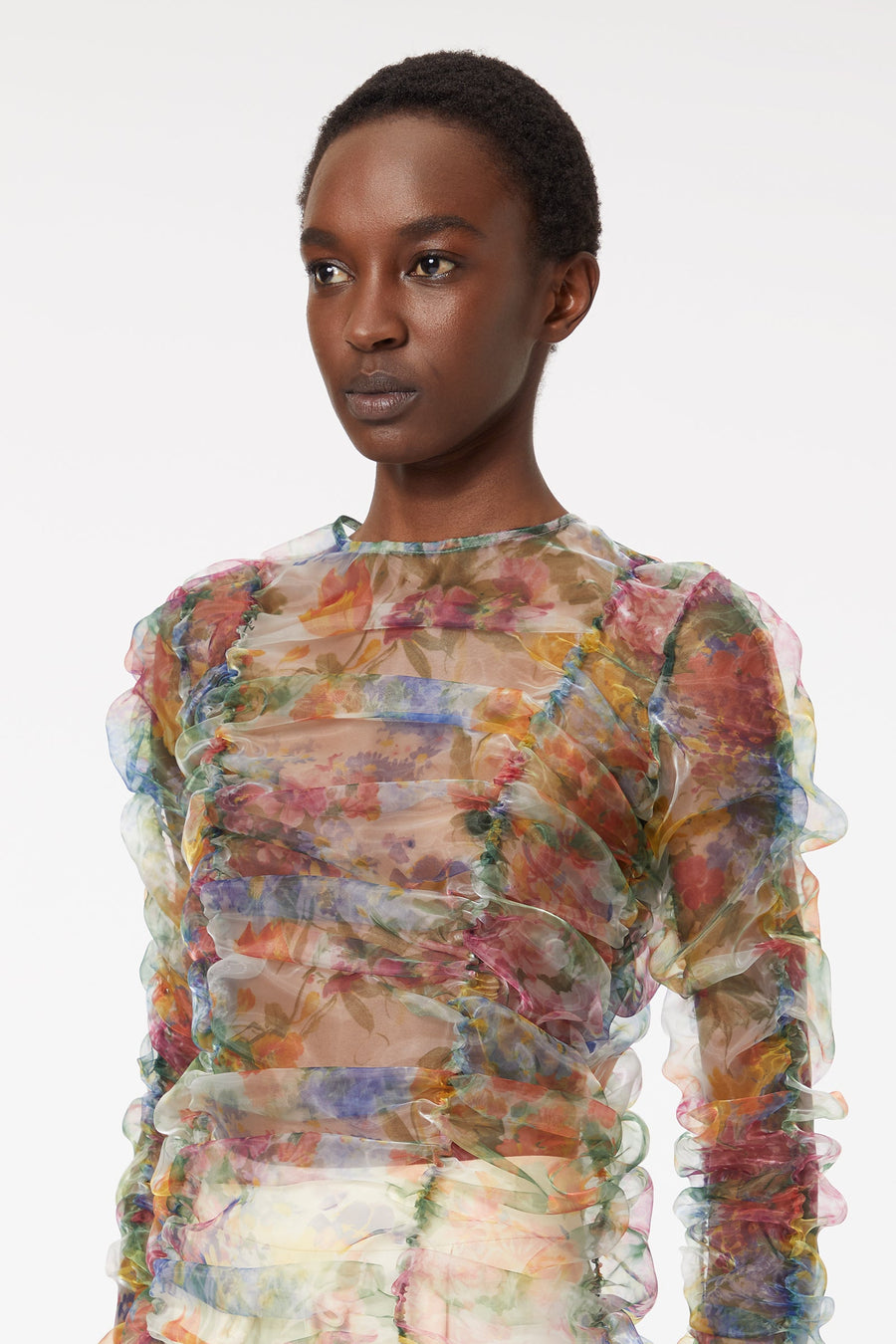 RIPPLE REFLECTIONS LONG SLEEVE TOP