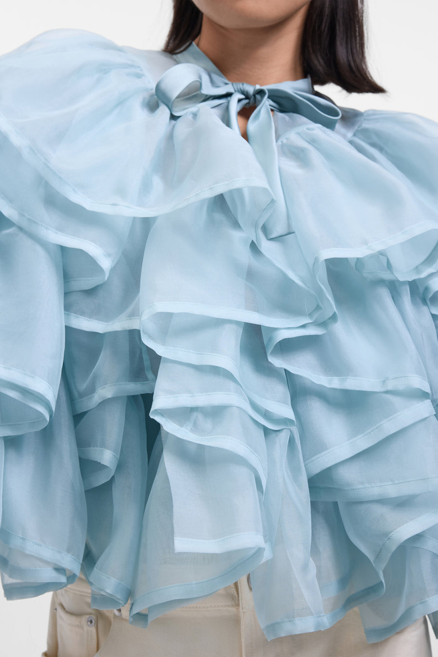 VOLANT ORGANZA JACKET