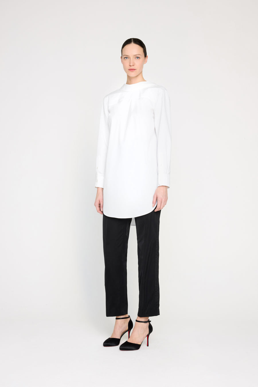 BACKWARDS SHIRT TUNIC