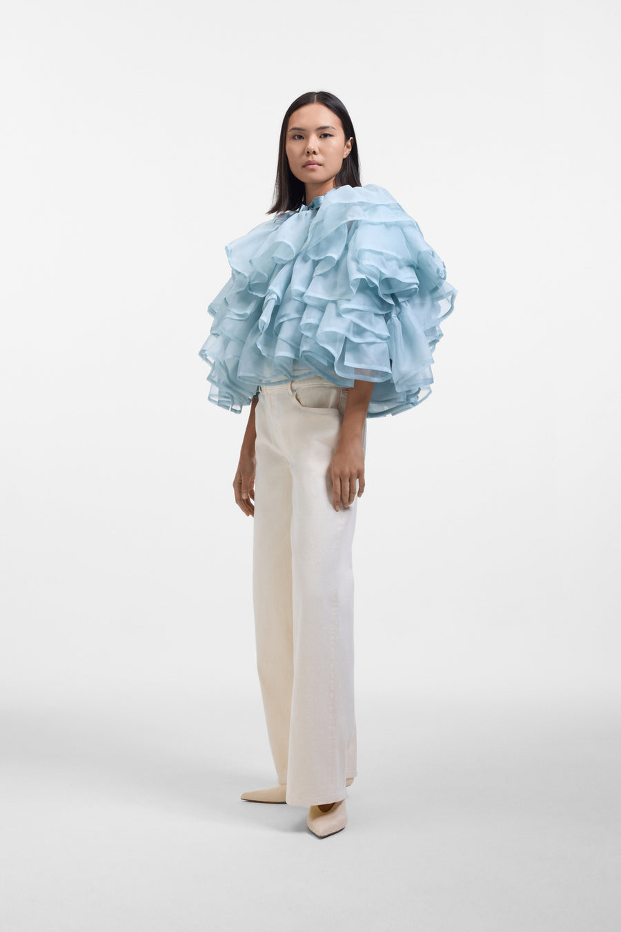 VOLANT ORGANZA JACKET