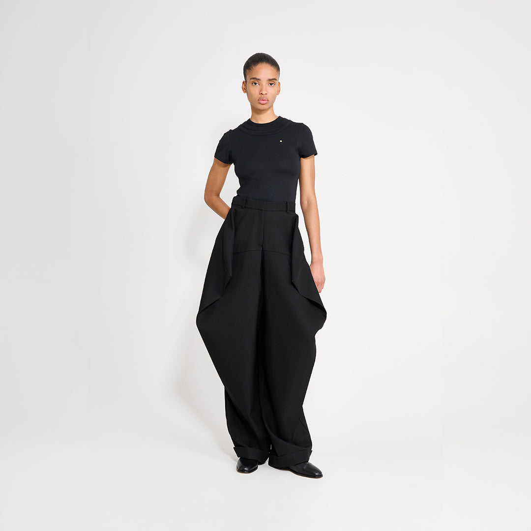 パンツ 2000s VIKTOR&ROLF Black Straight Slacks model_square_WB0030099425_1600