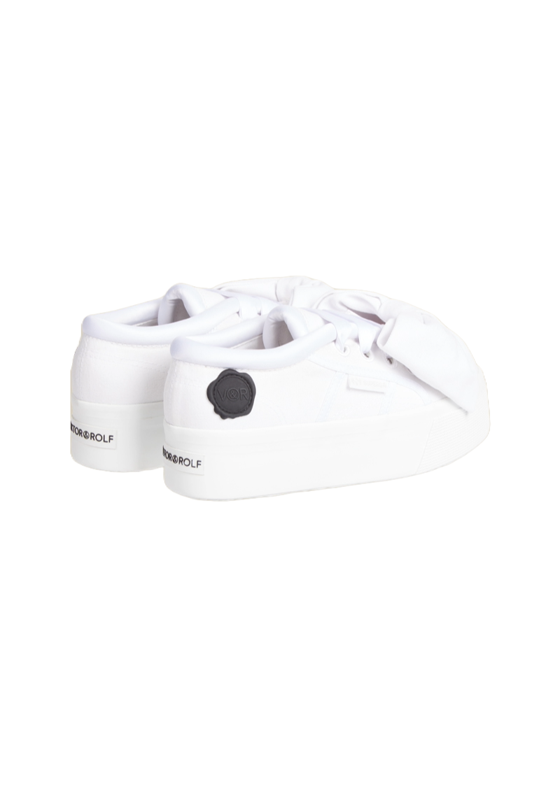 SUPERGA PLATFORM BOW SNEAKER