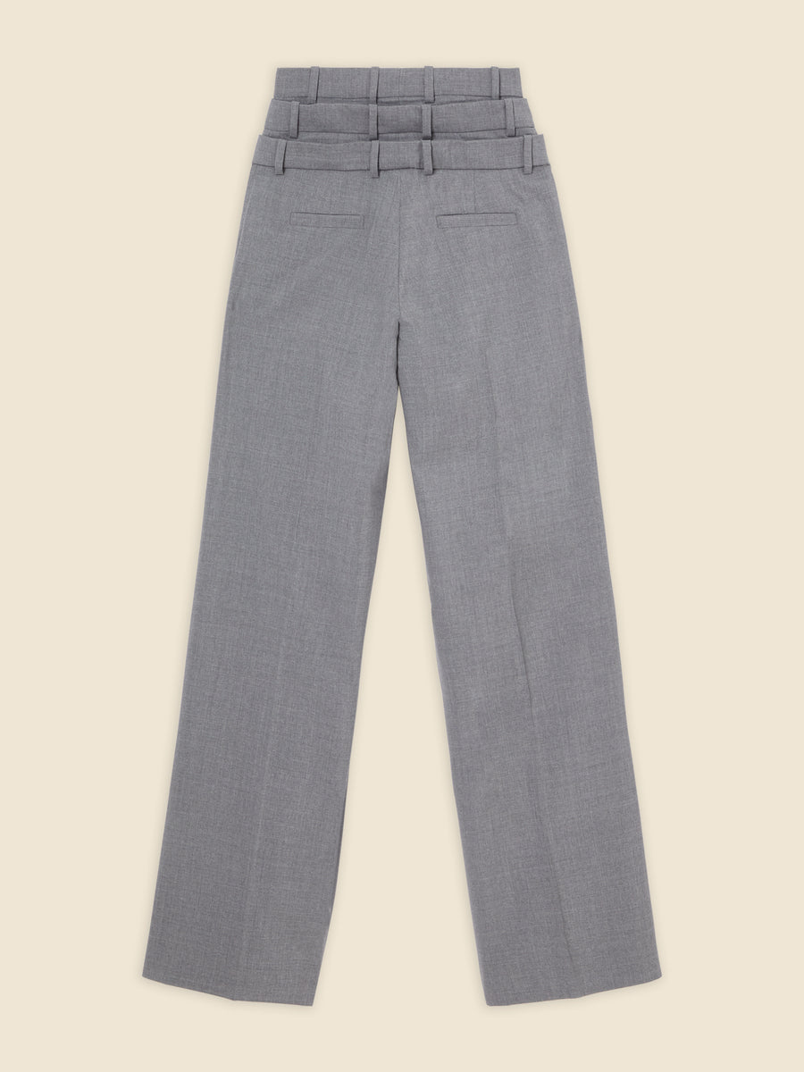 The trouser is a classic staple with a viktor&rolf signature layering twist, inspired by the ‘one woman show’ haute couture collection
