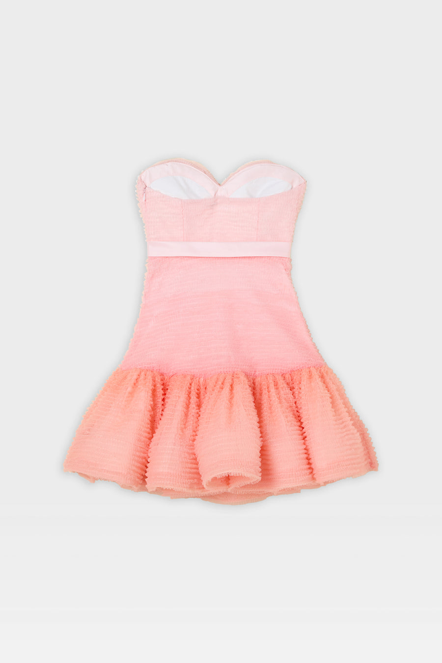 TULLE RUFFLE DRESS