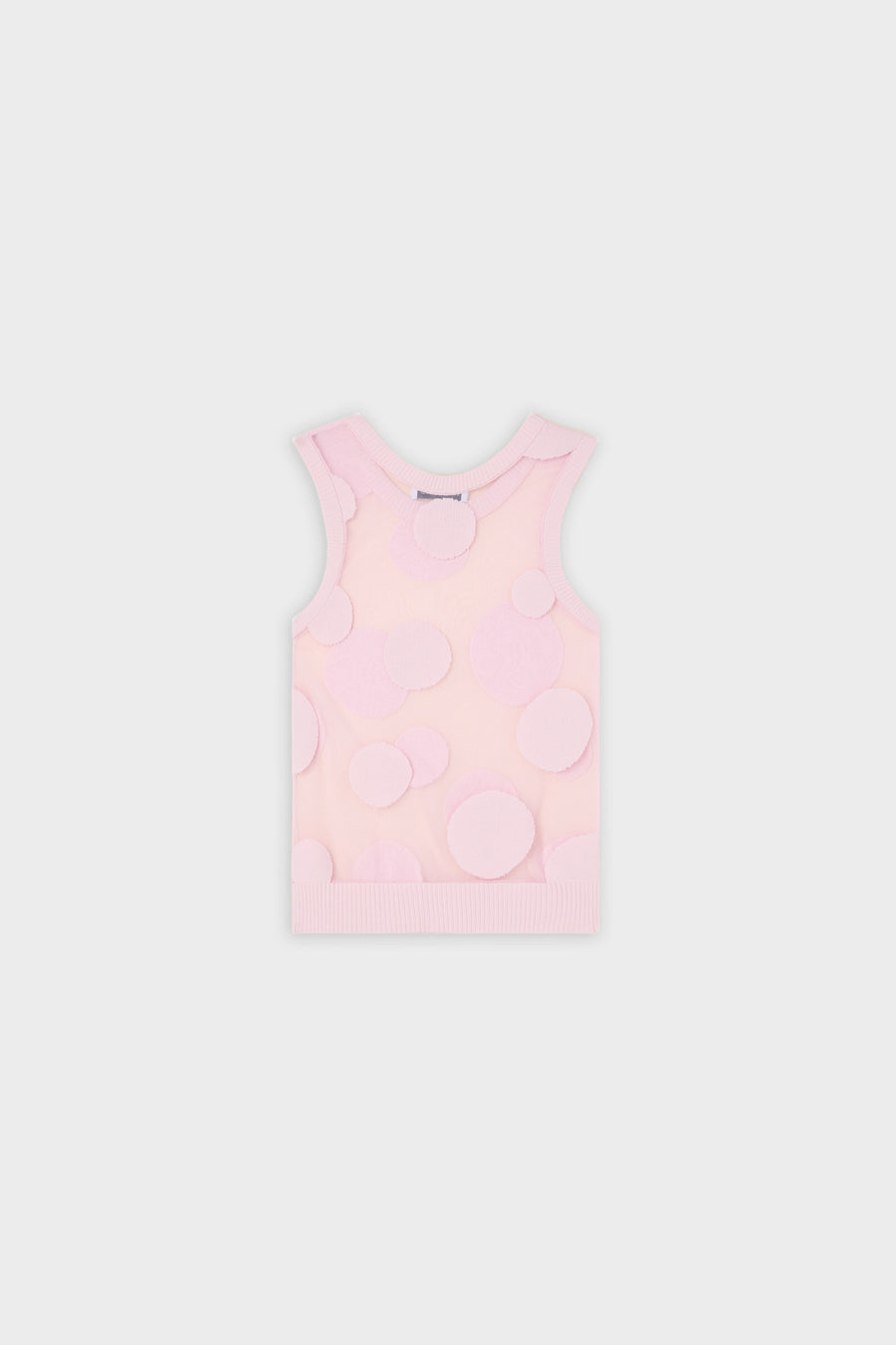 POLKADOT GEBREIDE SPENCER
