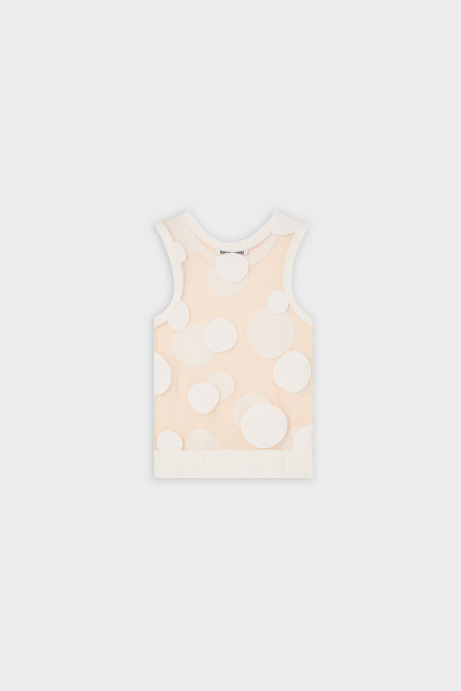 POLKADOT GEBREIDE SPENCER