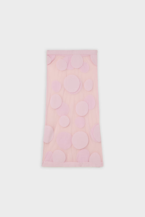 POLKADOT GEBREIDE ROK