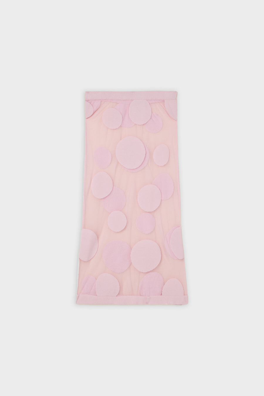 POLKADOT GEBREIDE ROK