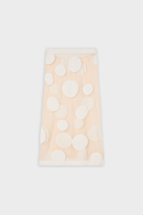POLKADOT GEBREIDE ROK