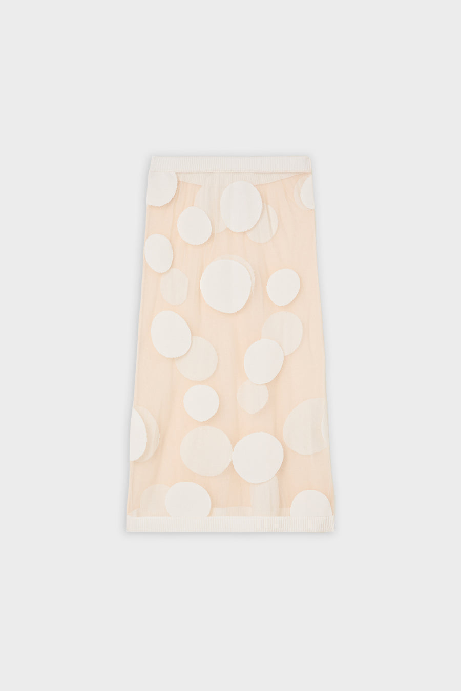 POLKADOT GEBREIDE ROK