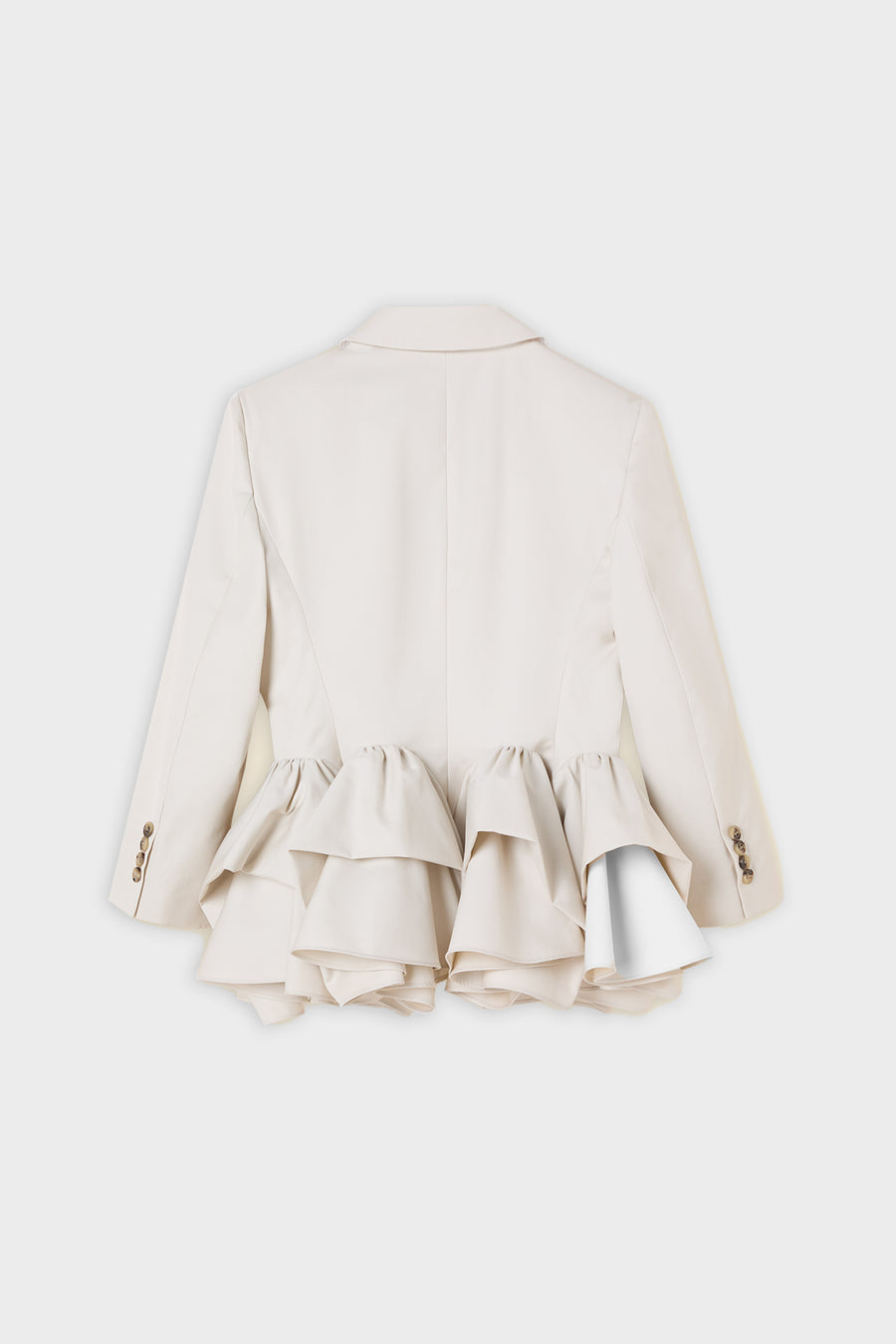 TUCK UP GABARDINE BLAZER
