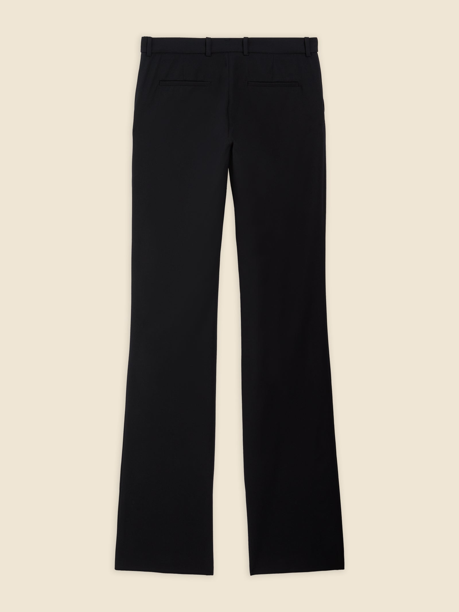 Slim Flare Pants in Black | Designer Pants by Viktor&Rolf