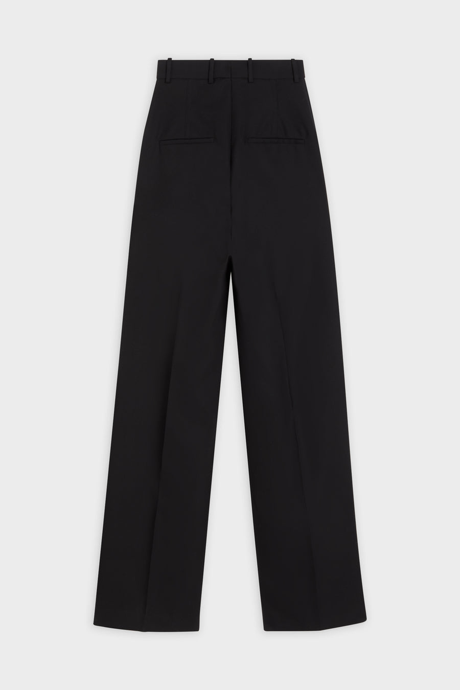 SUPER HIGH WAISTED WOOL TROUSERS