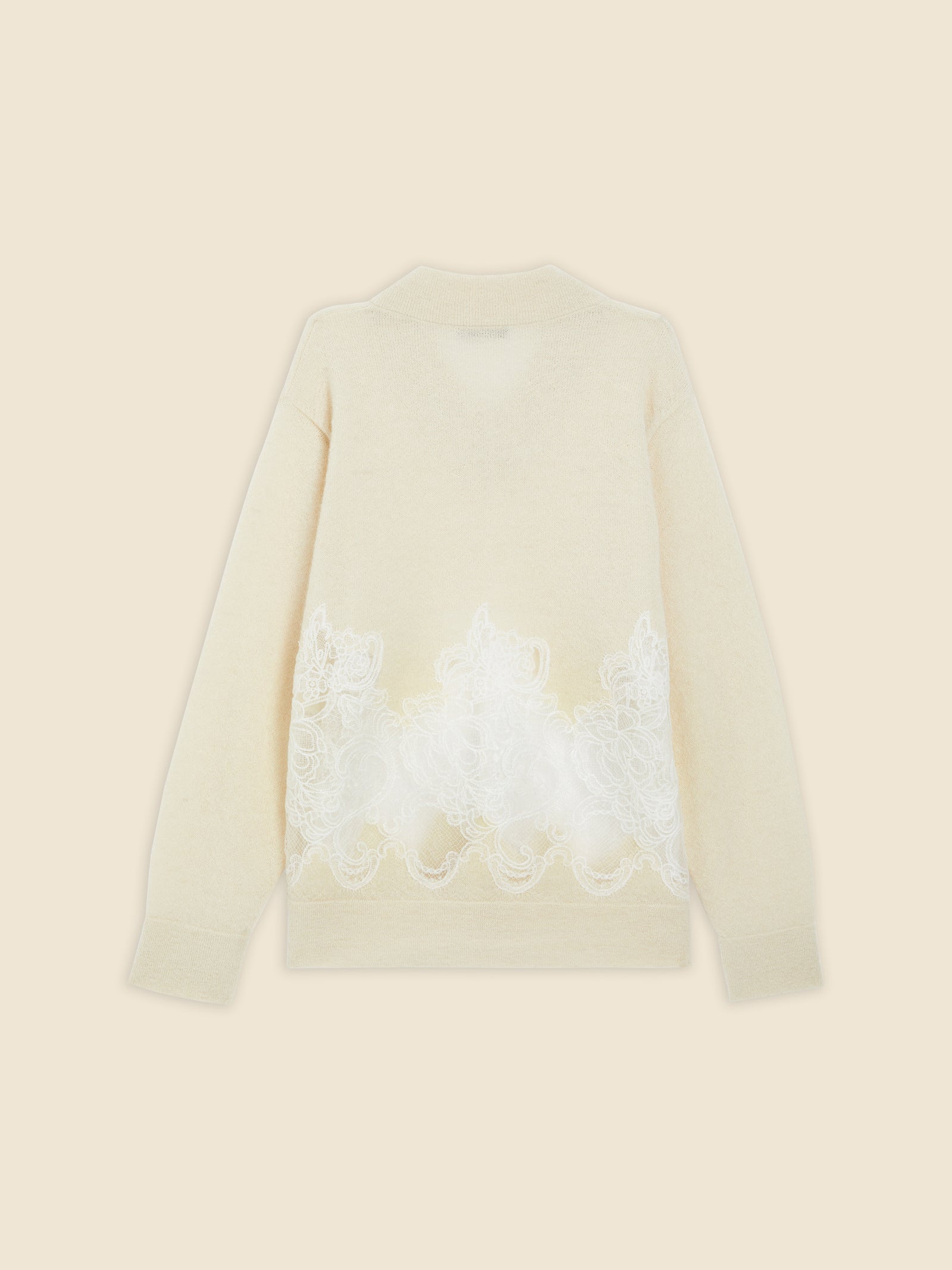 トップス whip knit / off white 24 Colours Open Knit White Sweater | Zumiez