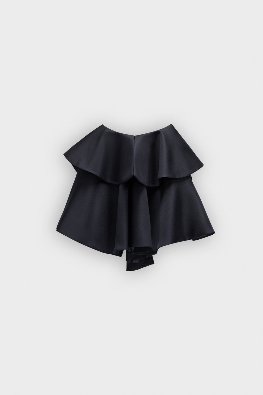 MINIROK MET STRIKDRAPERING