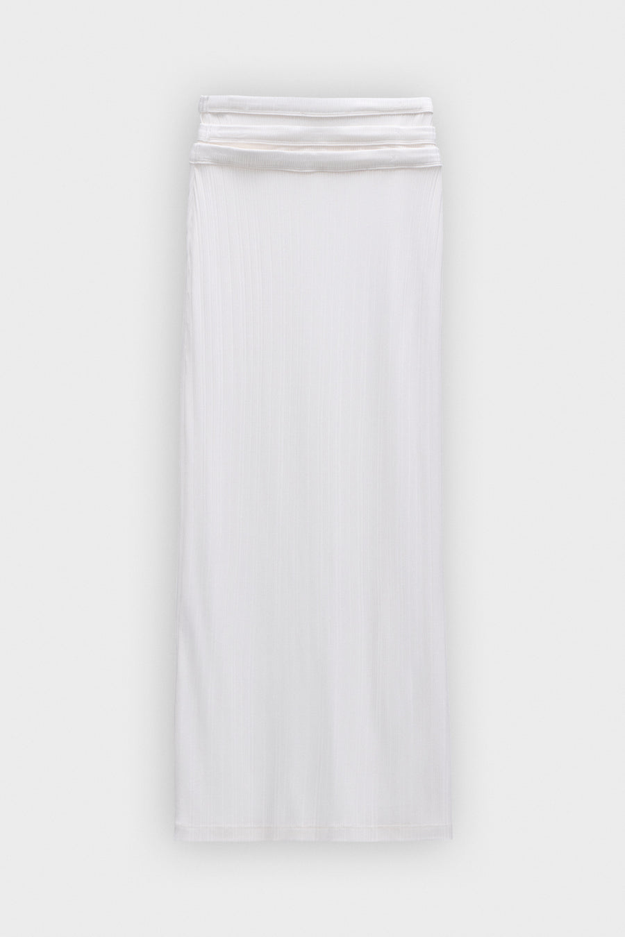 MULTI-LAYERED JERSEY SKIRT