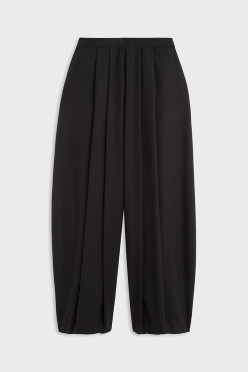 PLEATED VOLUME BALLOON TROUSERS