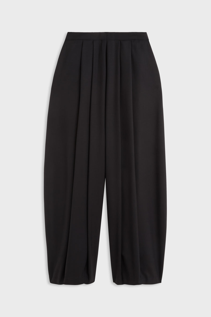 PLEATED VOLUME BALLOON TROUSERS
