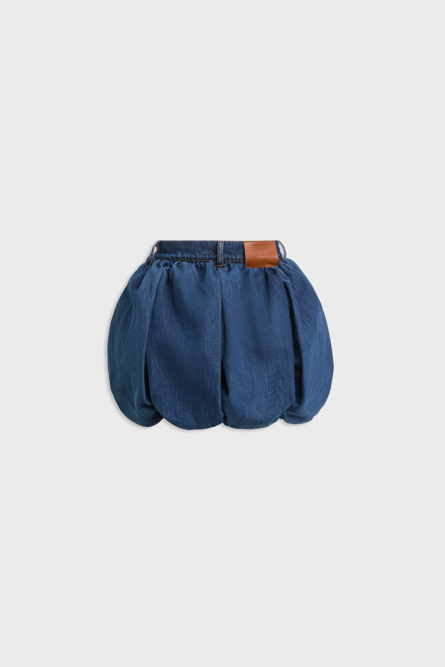 PUMPKIN DENIM SKIRT