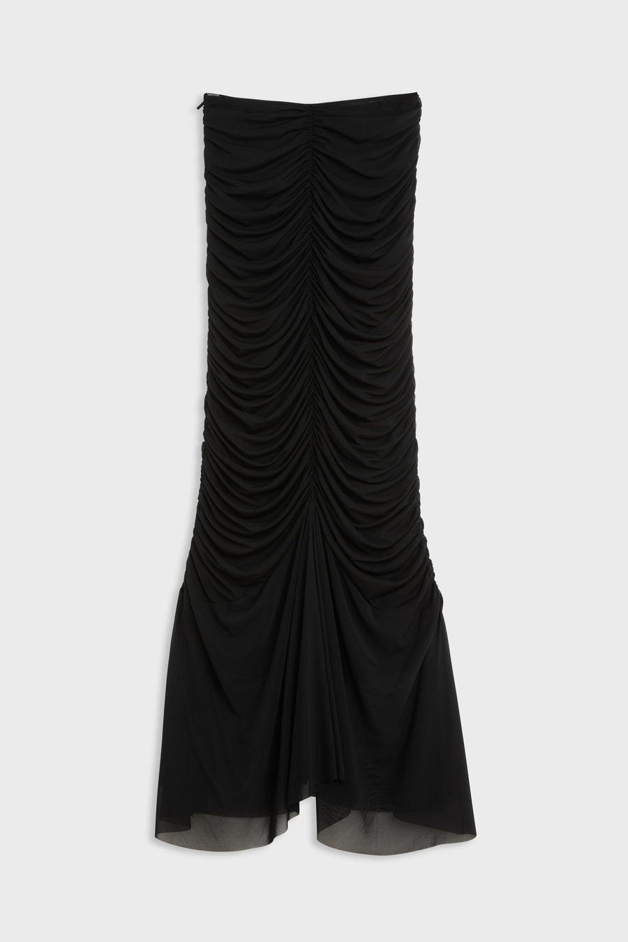 MESH JERSEY MERMAID SKIRT