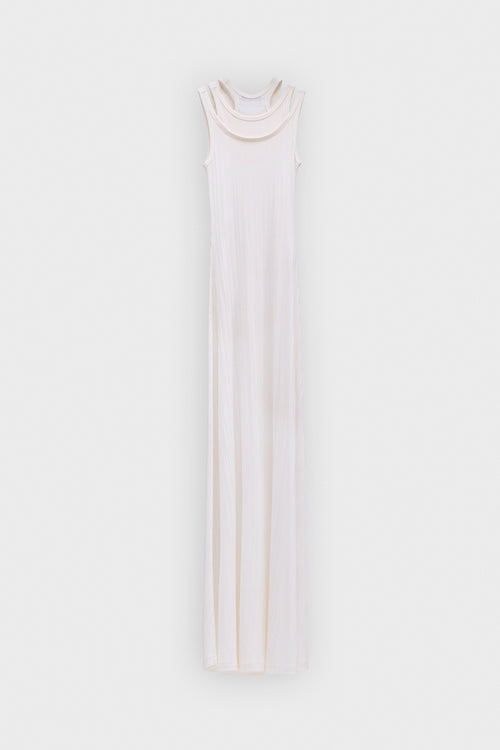 MULTI-LAYERED JERSEY TANK DRESS