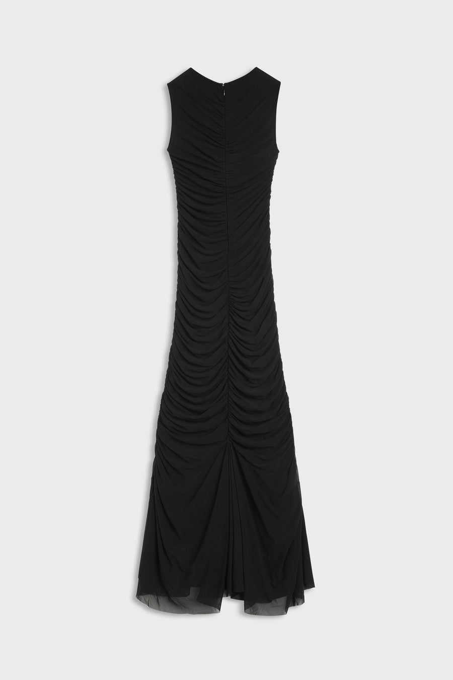 MESH WRAP DRESS