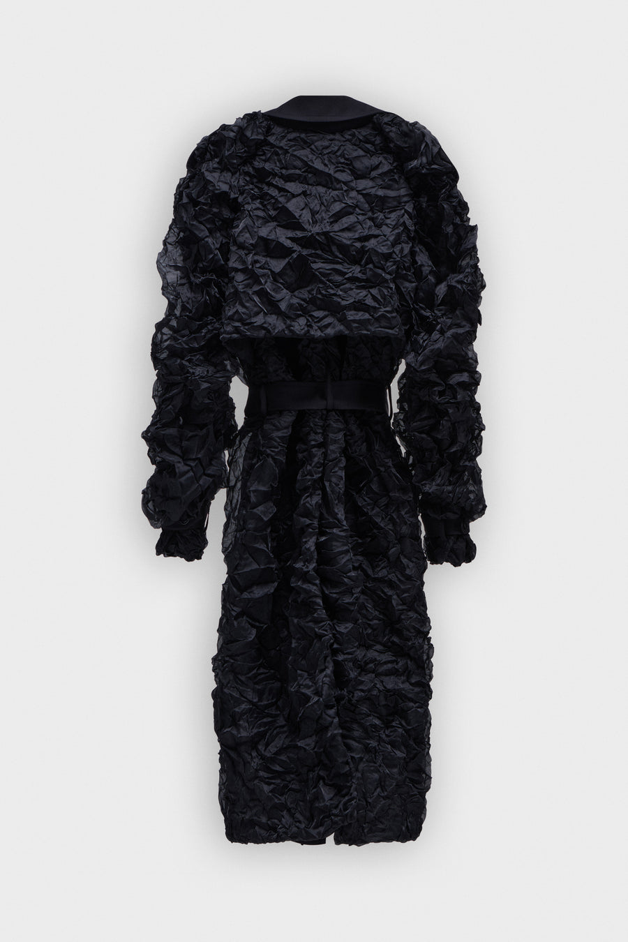 TRENCHCOAT MET PLISSÉ