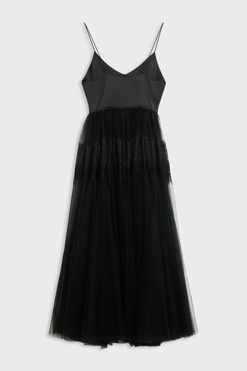 TULLE & LACE CAMI GOWN