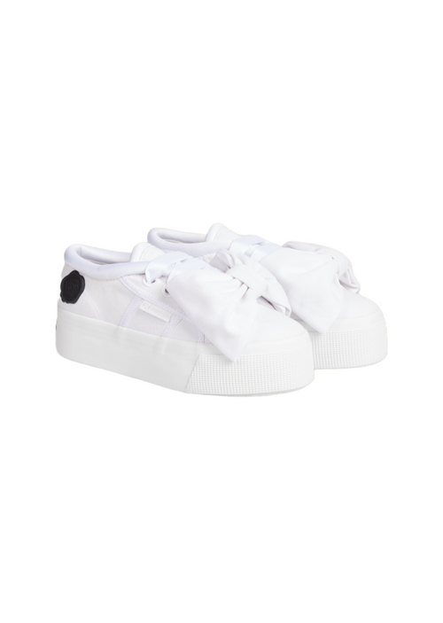 SUPERGA PLATFORM BOW SNEAKER