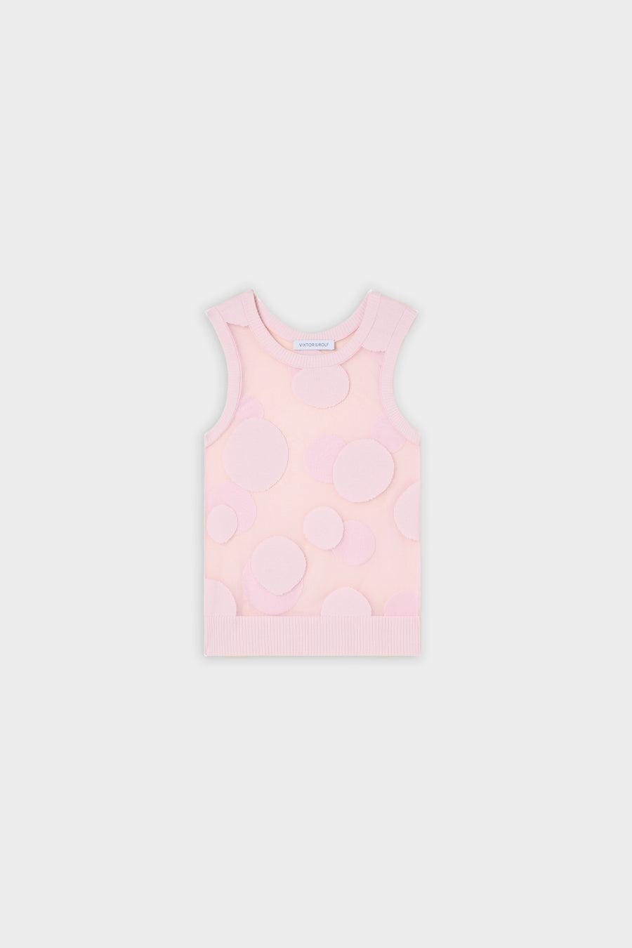 POLKADOT GEBREIDE SPENCER
