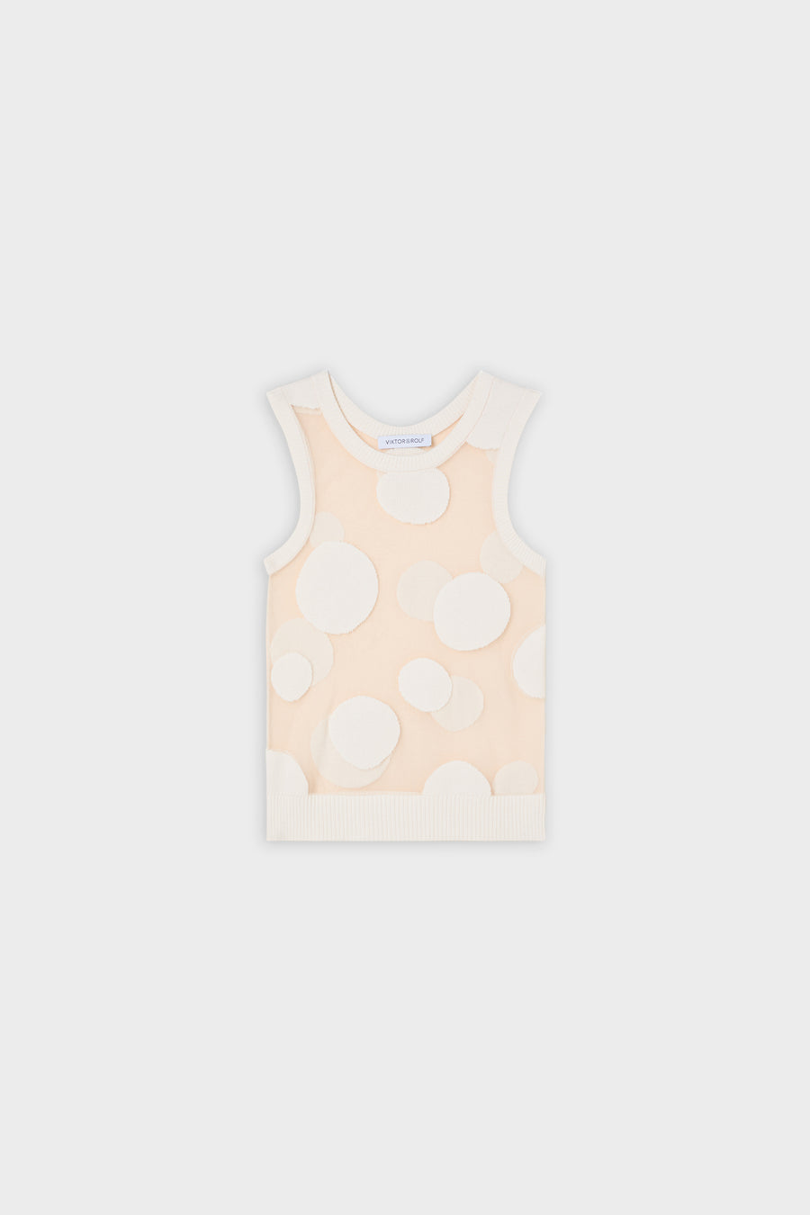 POLKADOT GEBREIDE SPENCER