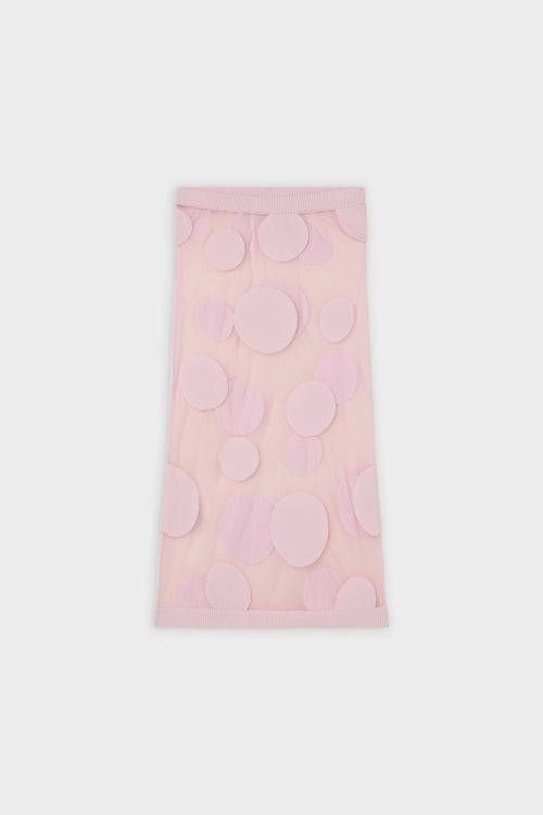 POLKADOT GEBREIDE ROK