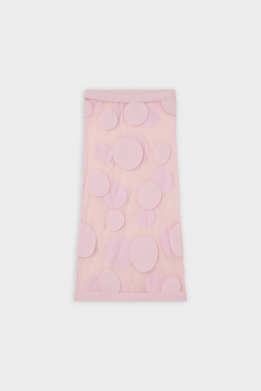 POLKADOT GEBREIDE ROK