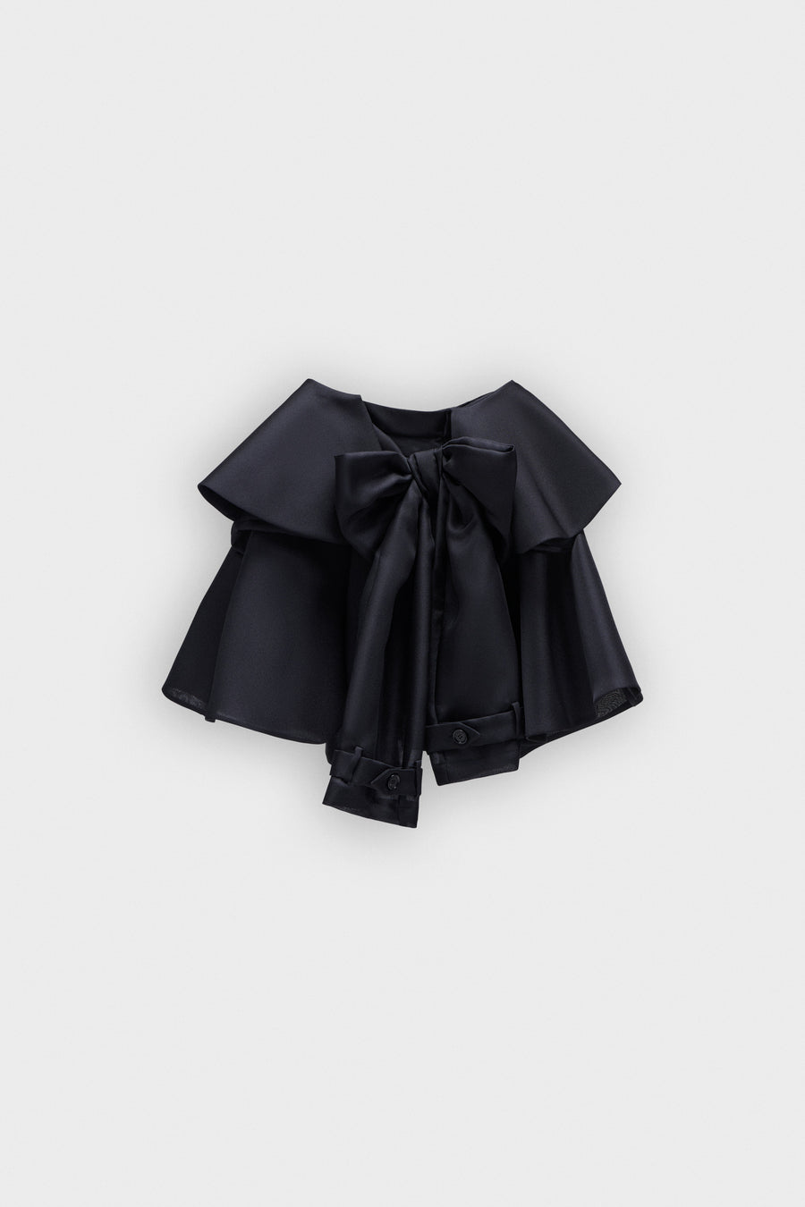 MINIROK MET STRIKDRAPERING