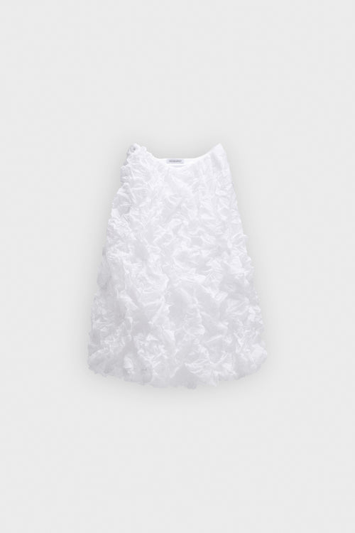 CRINKLE ORGANZA SKIRT