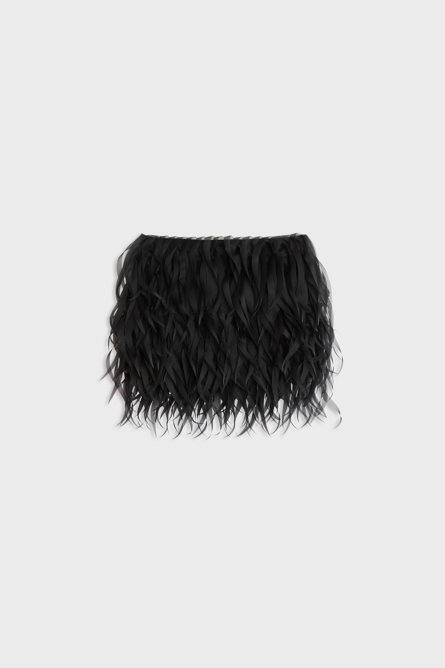 FEATHER MINI SKIRT