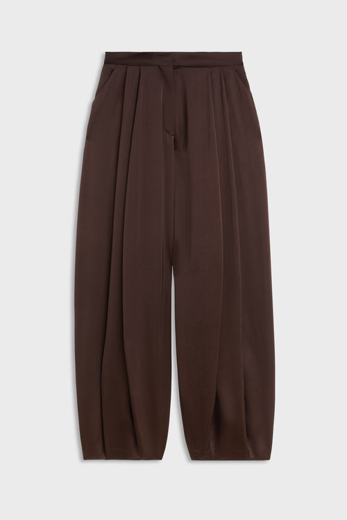 PLEATED VOLUME BALLOON TROUSERS