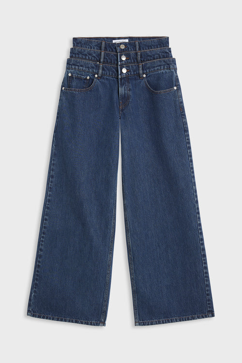 LOW MULTI-LAYERED LAYER DENIM