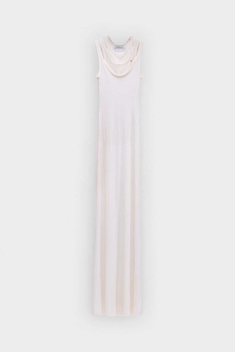 white jersey tank dress ALAA White Cotton Jersey Tank Dress size 2 (US)