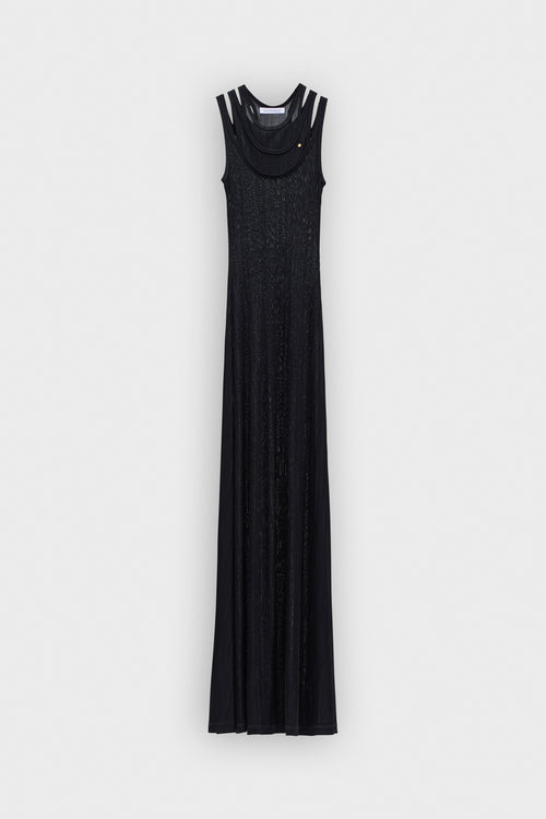 MULTI-LAYERED JERSEY TANK DRESS