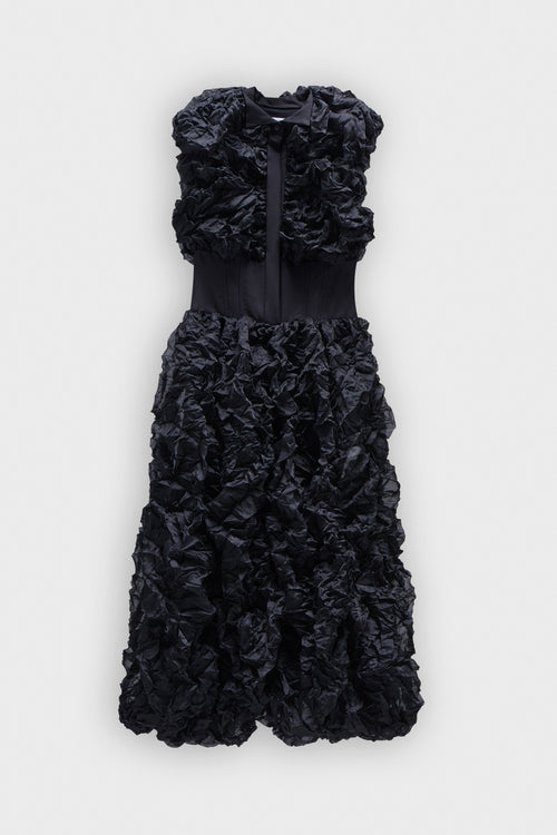 CRINKLE MAXI DRESS