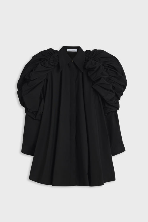 PUMPKIN SHIRT DRESS