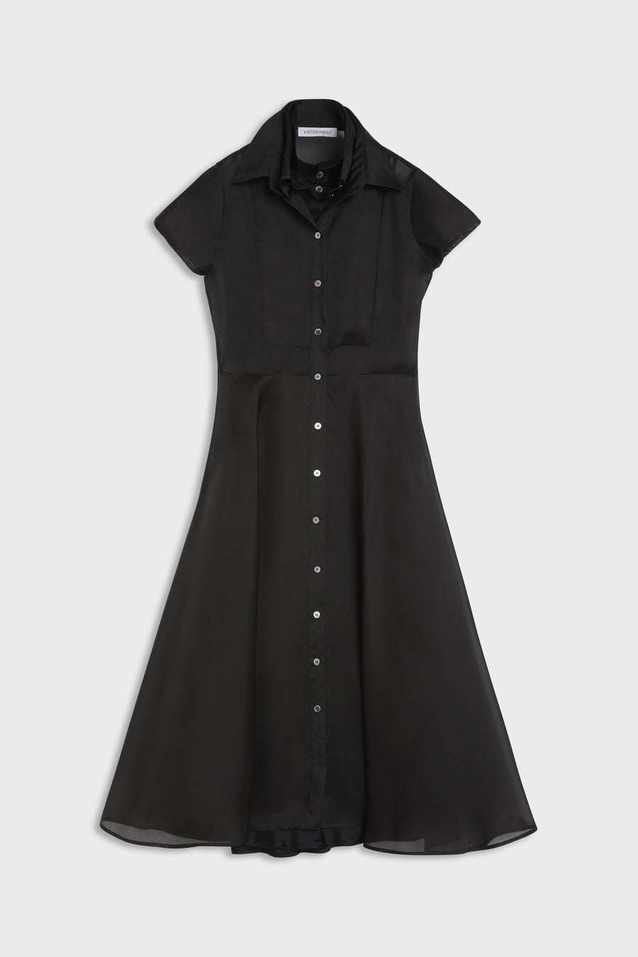 MULTI-LAYERED SHIRT DRESS