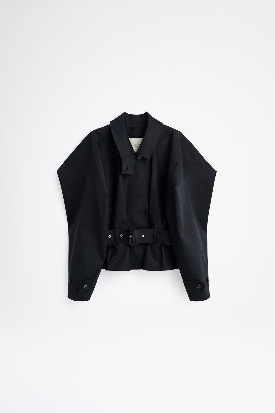 Black jacket on a white background